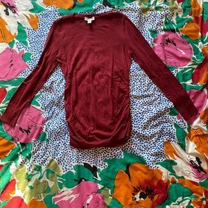 Maternity long sleeve shirt